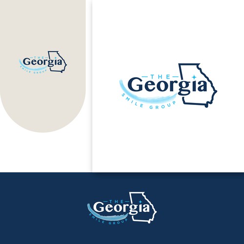 Classy logo for growing dental group in Southeast Georgia Design by NuriCreative