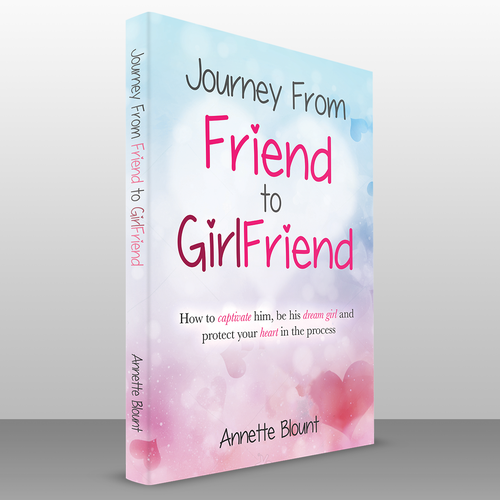 Design a book cover that is fun and playful to help single women experience love beyond friendship Design by Sumit_S