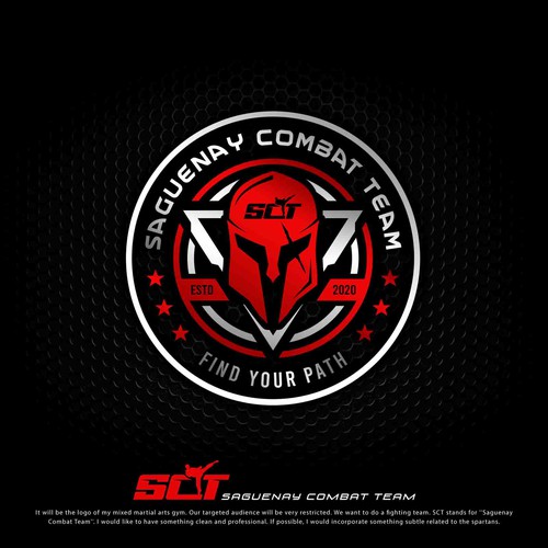 I am searching for the perfect logo for my new mixed martial arts gym. What you got!? Design by Grapìkal