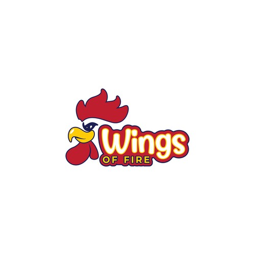 WINGS OF FIRE LOGO Design by MisterR