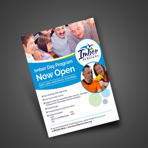 Autism Program Flyer Design by SoftSkills