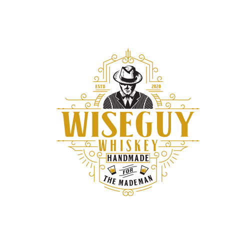 Diseño de Design a logo for a New York based mafia inspired high end whiskey brand de green_design