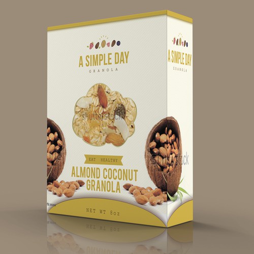 A Simple Day Granola Box Design Design by ilonaGi