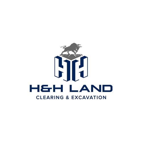 LOGO AND LETTER HEAD FOR H&H LAND CLEARING AND EXEXCAVATION Réalisé par The Last Hero™