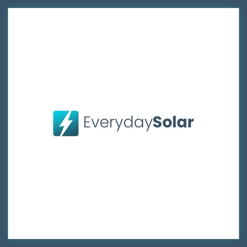 Everyday Solar Logo Design Design by Abuzar_Studio™