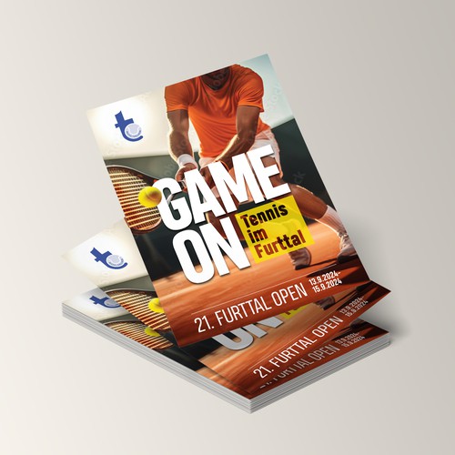 Aces & Action: Cool Flyer for a Tennis Tournament Design by Jordon