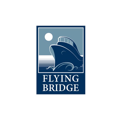 FLYING BRIDGE: Create giving society logo for the Alumni office of the U.S. Merchant Marine Academy. Design by blagooo