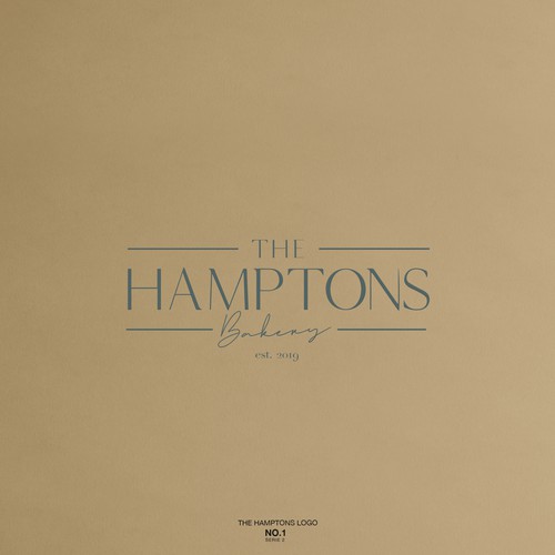 The Hamptons Bakery Logo Design by sanjika_