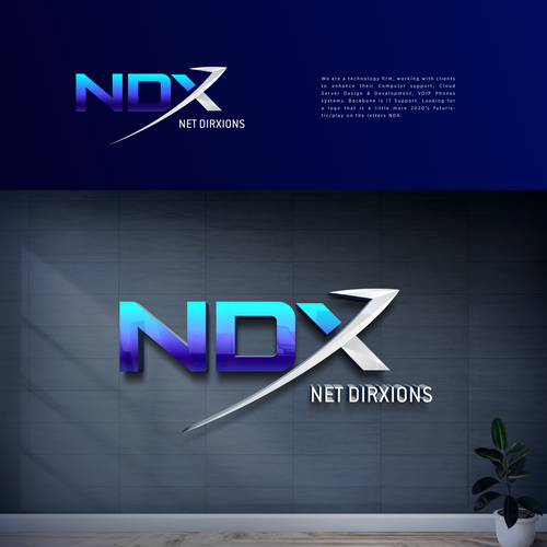 NDX Logo Design Design réalisé par visualcris™