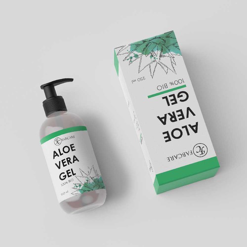 Label Design for Aloe Vera Lotion Design by DariiaDmitrievaa