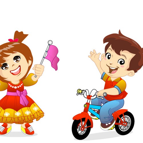 Create an interactive story telling set with board and characters Design von BroomvectoR