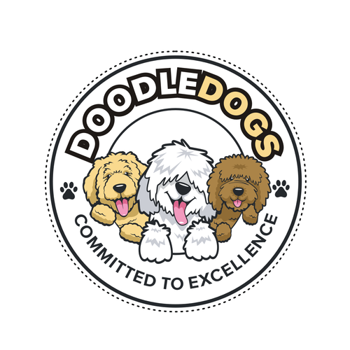 Modern And Fun Design For Our Dog Breeding Business Doodle Dogs Logo Business Card Contest 99designs