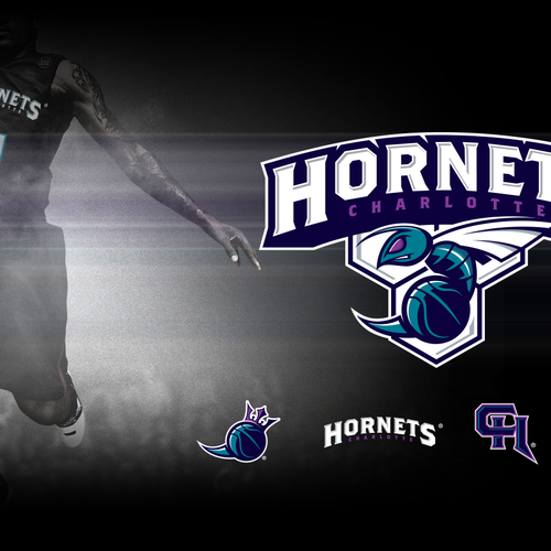 Community Contest: Create a logo for the revamped Charlotte Hornets! Design by brandsformed®