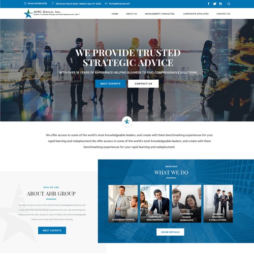 Web page design contest entry by Canvas Creation