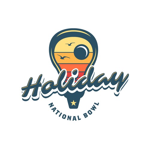 Holiday Bowl Logo Design by nezz_dg