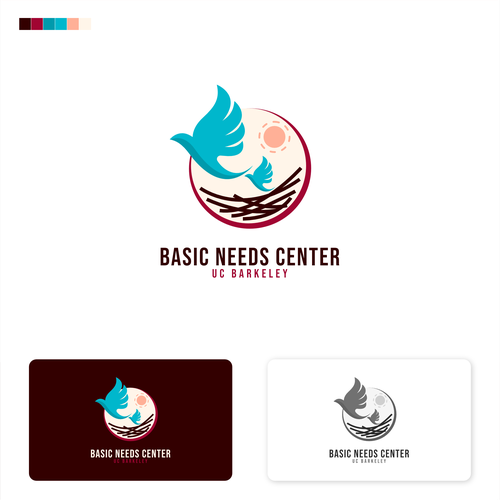 Design a dynamic logo for a transformative center addressing basic needs of college students Design by OMKY®