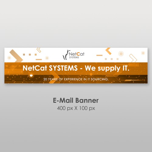 Need a e-mail banner design Design by Wisden