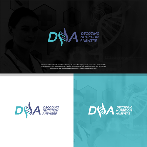 Logo for DNA-based fitness company Design by idgn16