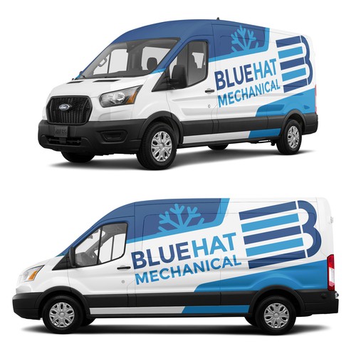 Understated Van Wrap Design Design por Rockyman