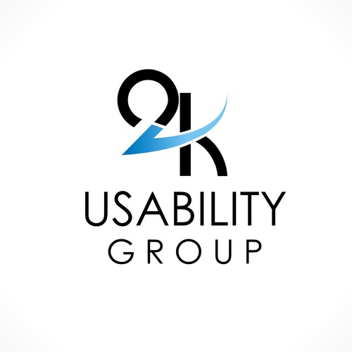2K Usability Group Logo: Simple, Clean Design by Worm13