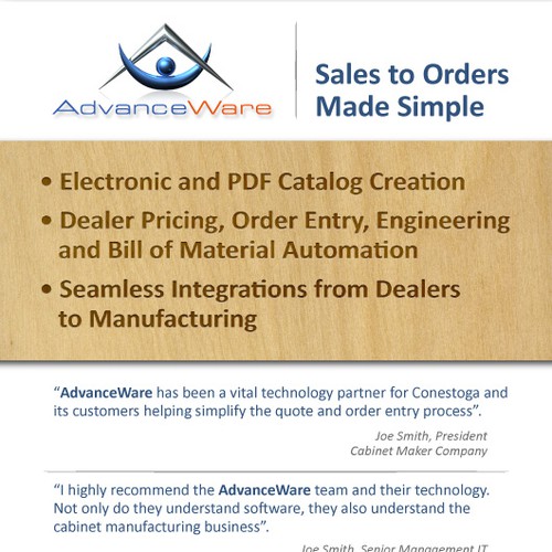 Help Advanceware Inc With A New Magazine Print Ad Sonstige