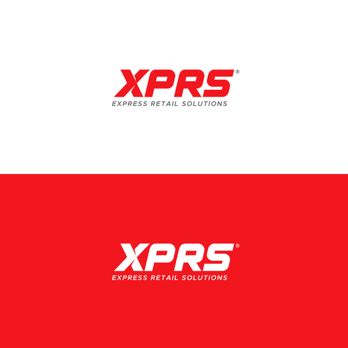 XPRS Express Retail Solutions Logo. Mass distribution company Diseño de Bayudaswara