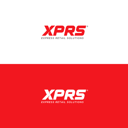 XPRS Express Retail Solutions Logo. Mass distribution company Design by bayudaswara