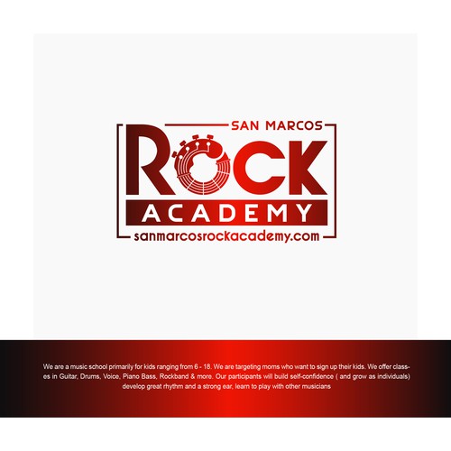 San Marcos Rock Academy Design by HK.designs
