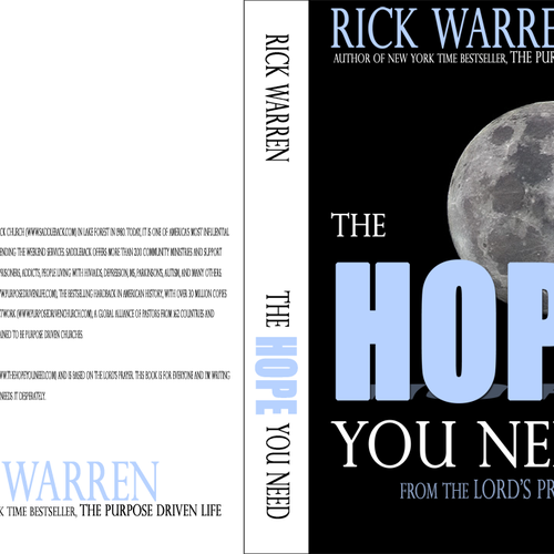 Design Rick Warren's New Book Cover Design réalisé par kimmerharvest