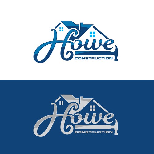 Howe Construction Logos Wanted! Must have the same cursive as my profile pic for word: Howe. Want better pictures!! Design by Kas_Ra