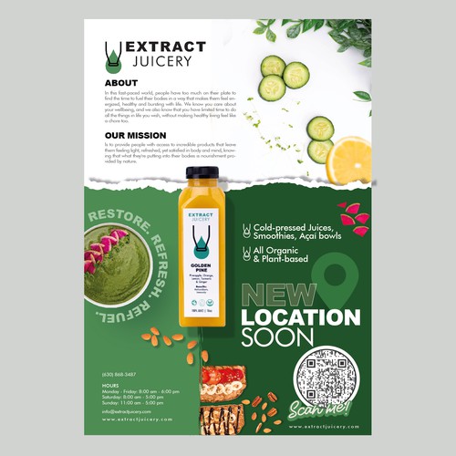 Postcard, flyer or print contest entry by redsonya