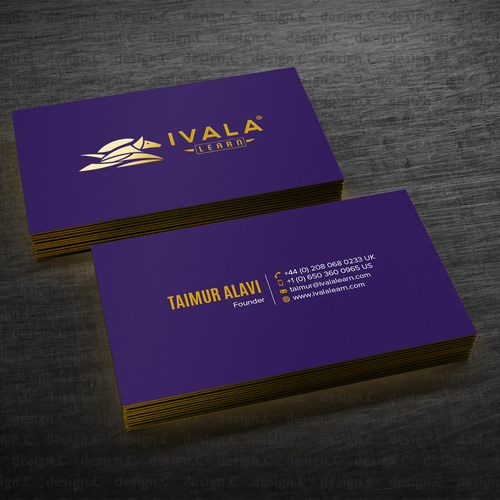 Design A Minimalist Contemporary Business Card