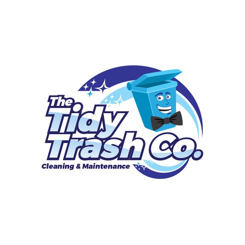 Design Clean Trash Can company Logo Design Contest por Hanamichie