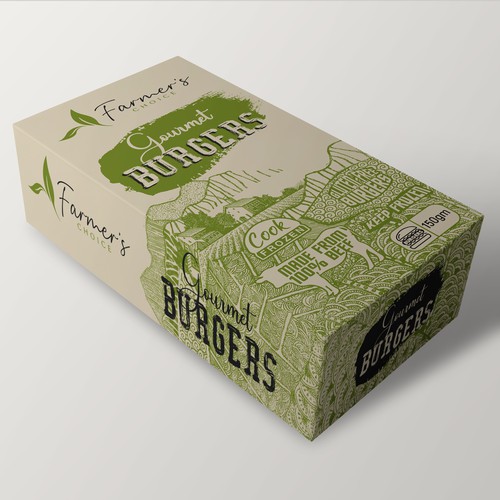 Design a Burger Box for our food service business Design by Nirmana92