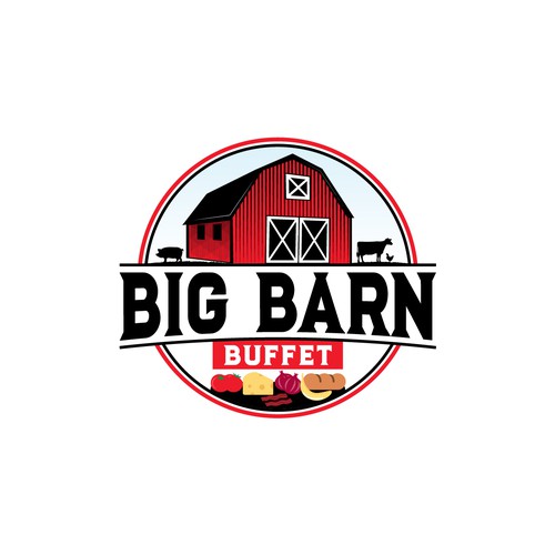 Create A Logo For Big Barn Buffet! Design by Lucro