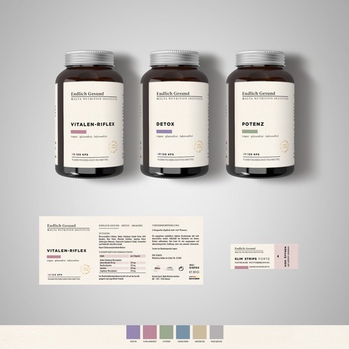 "-" winning Product packaging