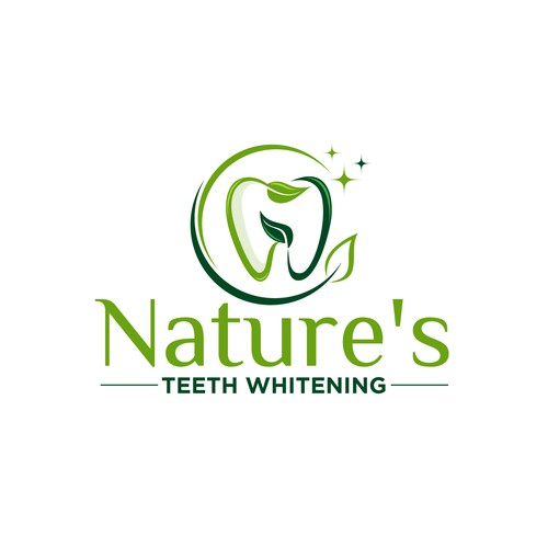 Nature's Teeth Whitening - Needs a Natural Company Logo Design by Web Hub Solution