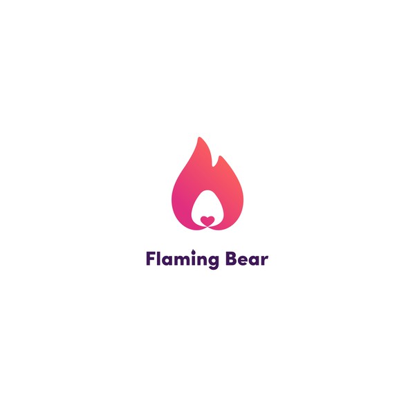 Design by Alex Dubovik titled "Dating App Logo"