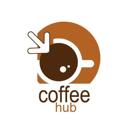 Coffee Hub Ontwerp door sandom ★ designs ✎