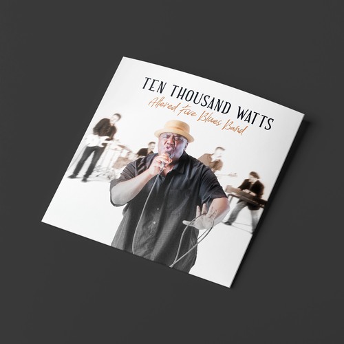 Design the album cover for a popular contemporary blues band Design by Milad Zehtab
