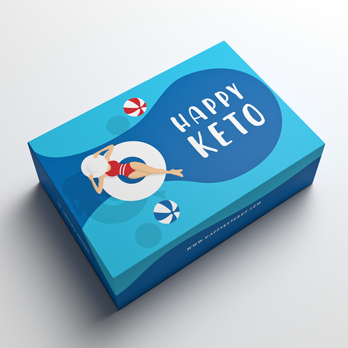 Packaging for food subscription box Design by Kex Aley