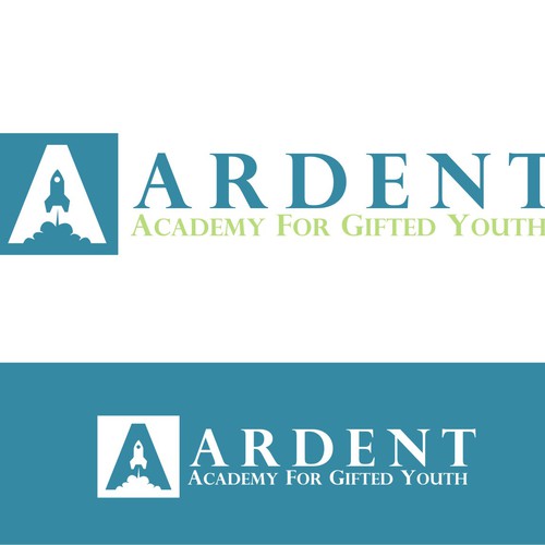 Create a new logo for Ardent Academy, a K-12 STEM education startup (science, technology, engineering and math) Design réalisé par mizkin