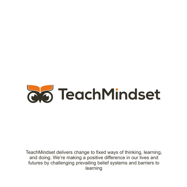 Design by Qun² titled " TeachMindset & turn us into a vibrant brand"
