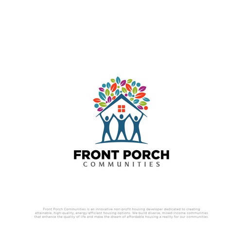 Front Porch Communities - A Not For Profit housing developer with a community focus Design réalisé par RaccoonDesigns®