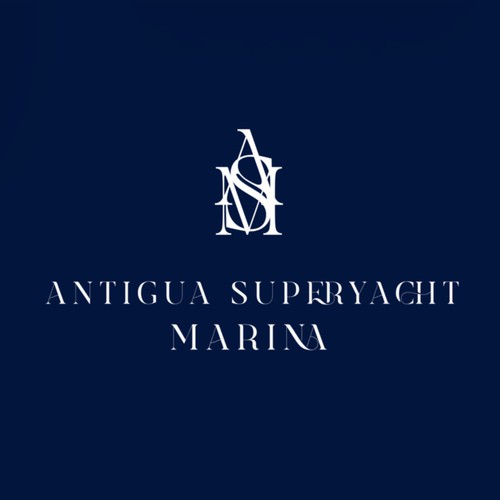 Logo for Antigua Superyacht Marina Design by fernilart