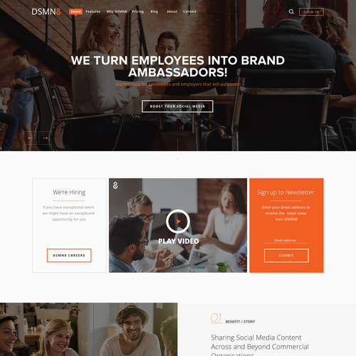 WordPress theme design contest entry by A N S Y S O F T