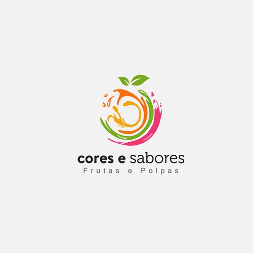 'Cores e Sabores', A Fresh Fruits Company Needs a Logo Logo design