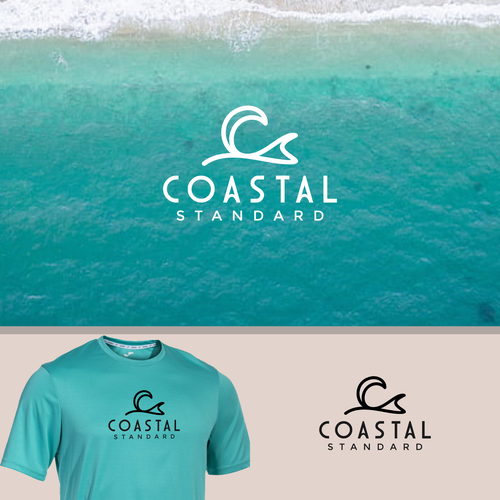 Logo and Brand Guide for Coastal Clothing Brand Design by xnu