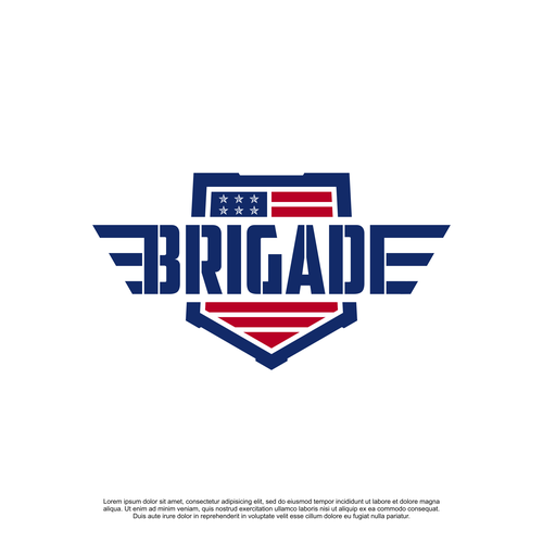 Brigade - Military Themed Corporation  Looking For A New Logo Diseño de Brainfox