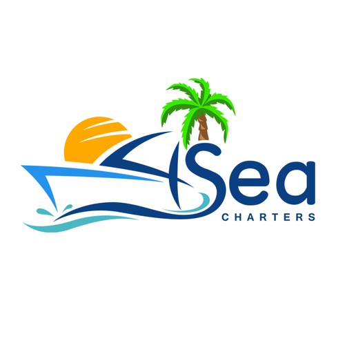 New Florida Keys Charter Boat Logo! Design by Louka.